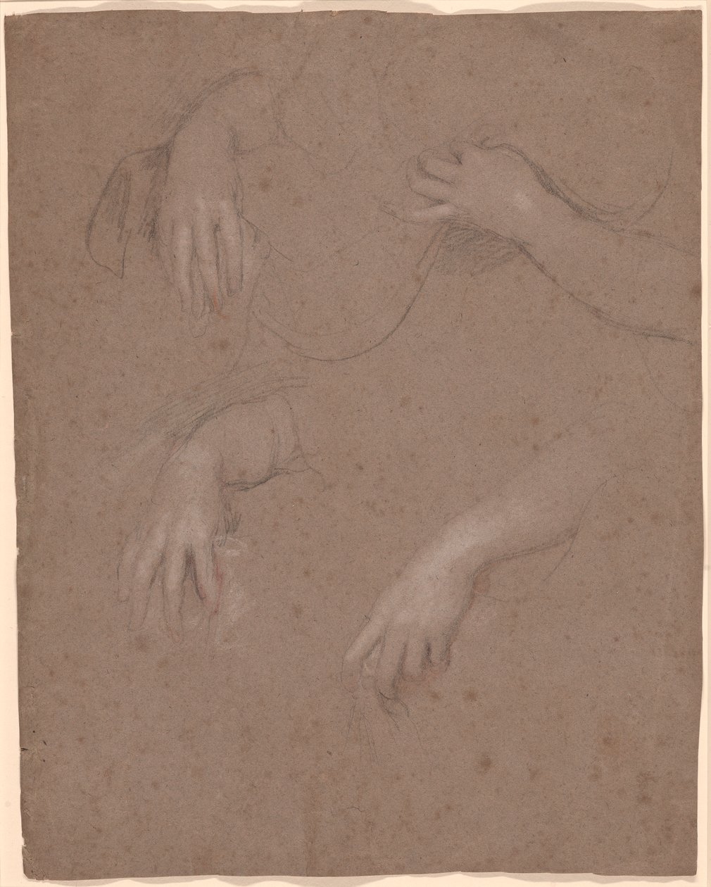 Piirustukset käsistä tekijältä Sir Peter Lely