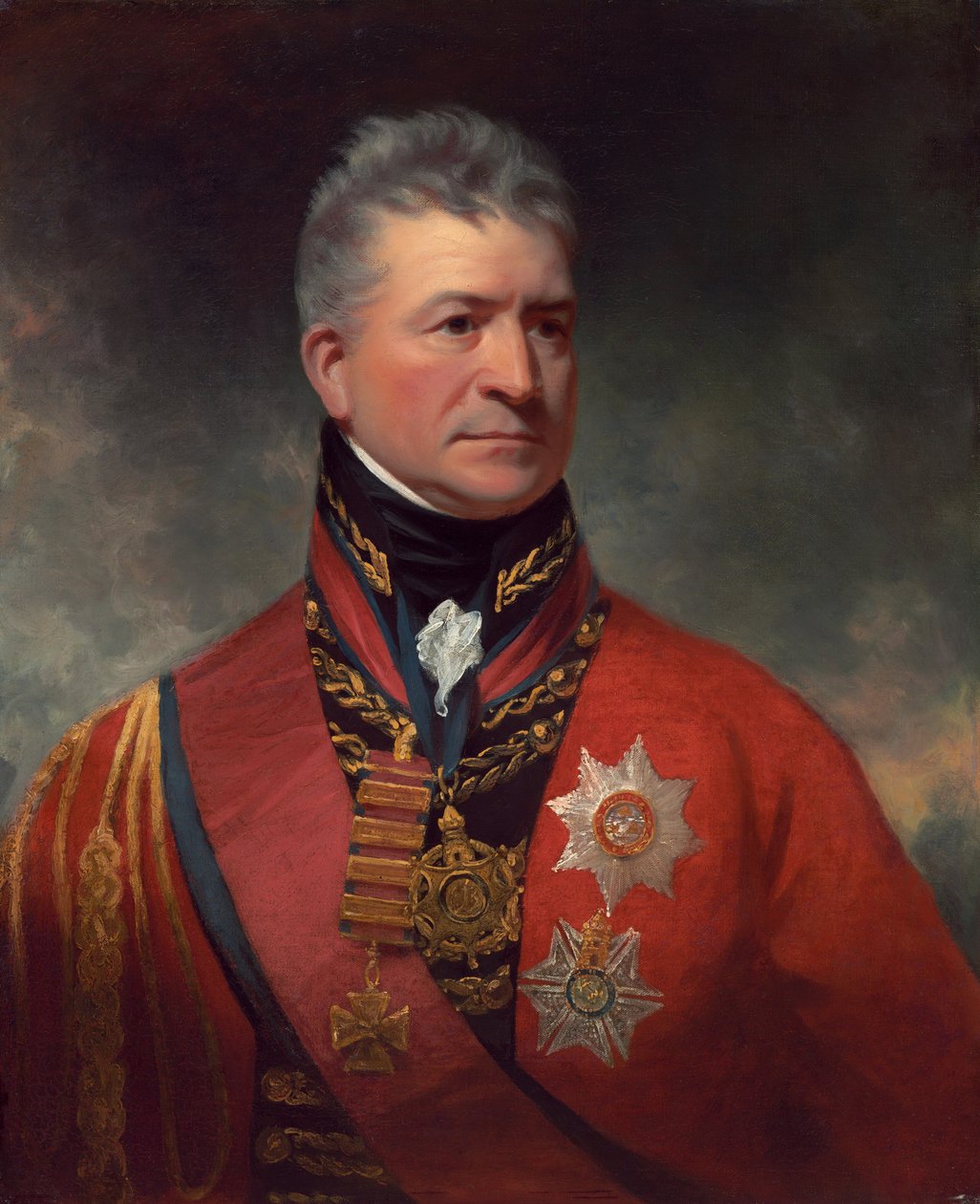 Kenraaliluutnantti Sir Thomas Picton, 18151817. tekijältä Sir William Beechey