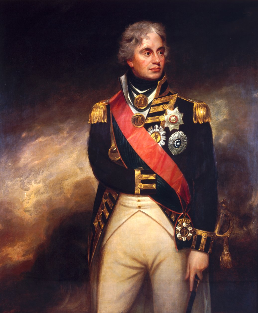 "Viscount Horatio Nelson", 1801 tekijältä Sir William Beechey