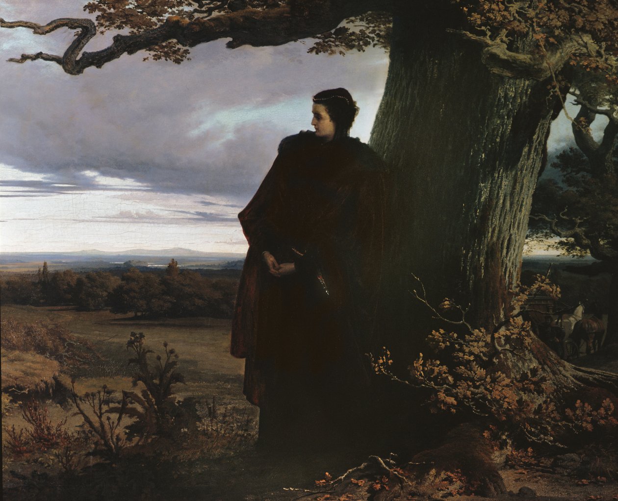 Kuningatar Isabellan jäähyväiset Transilvaniaan, 1863 tekijältä Alexander von Wagner