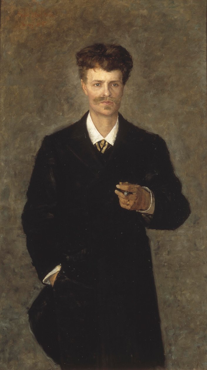 August Strindberg, 1885 tekijältä Sofie Holten