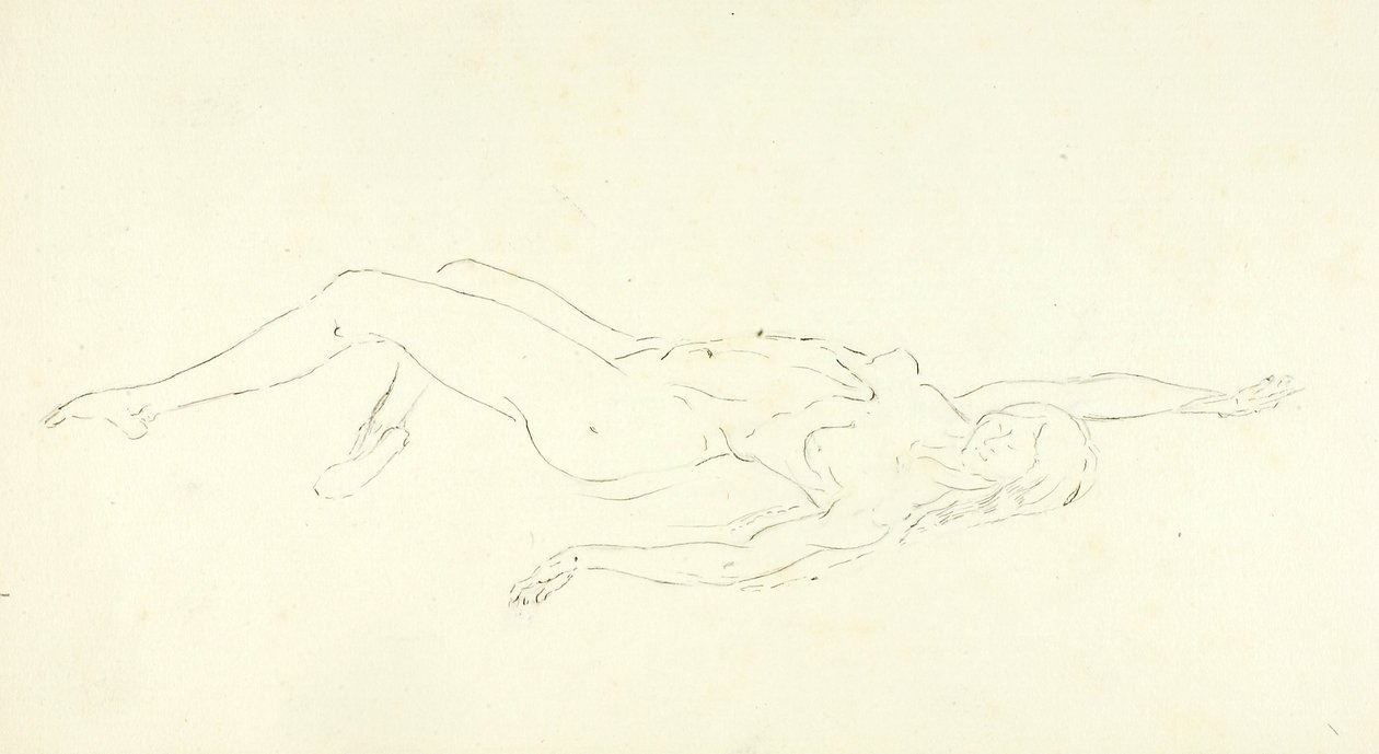 Uiminen alasti, "The Plunge" tekijältä Solon H. Borglum