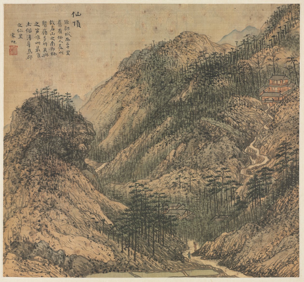 Xianding Immortals Peak, 1500-luku. tekijältä Song Xu