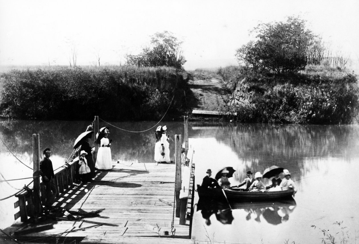 Bains Drift, Natalin siirtokunta, n. 1895 tekijältä South African Photographer