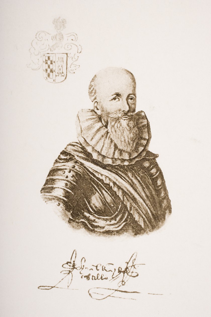 Bernal Diaz del Castillo (n. 1492-1584) tekijältä Spanish School