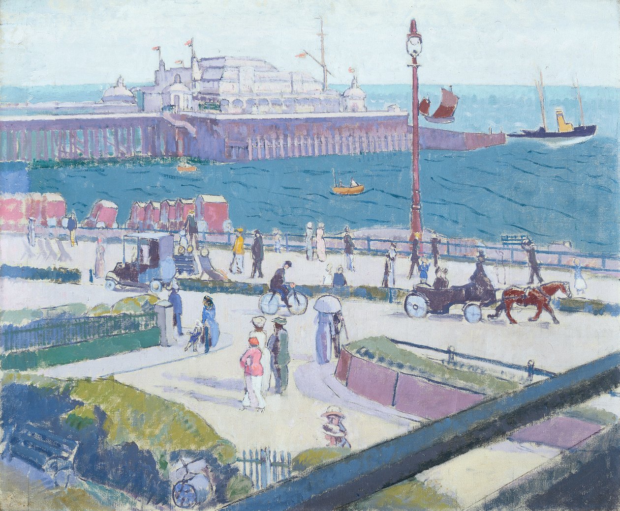 Brighton Pier, 1913 tekijältä Spencer Frederick Gore