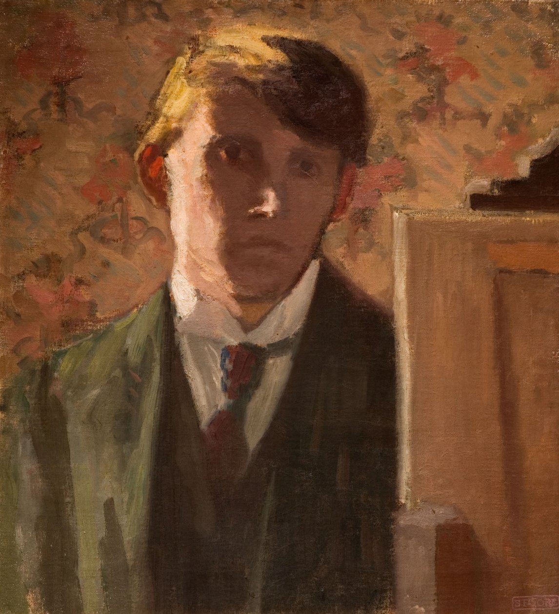 Taiteilijan muotokuva, 1906. tekijältä Spencer Gore