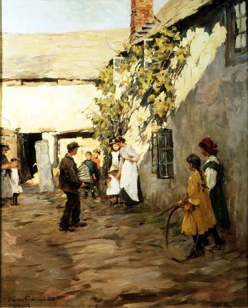 Kiertelevä muusikko tekijältä Stanhope Alexander Forbes