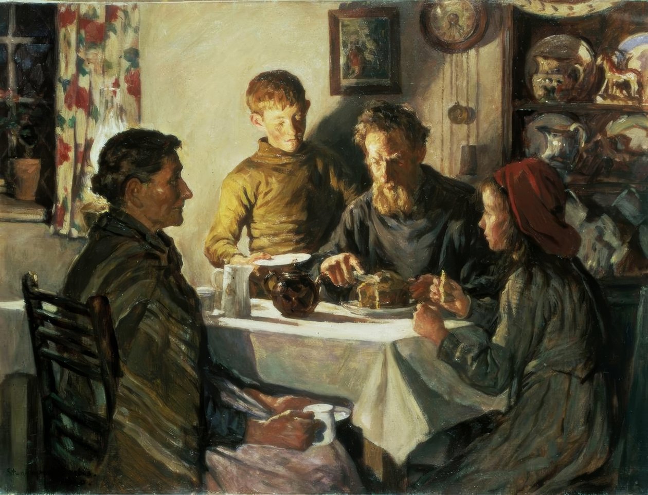 Perhe-elämä. tekijältä Stanhope Forbes