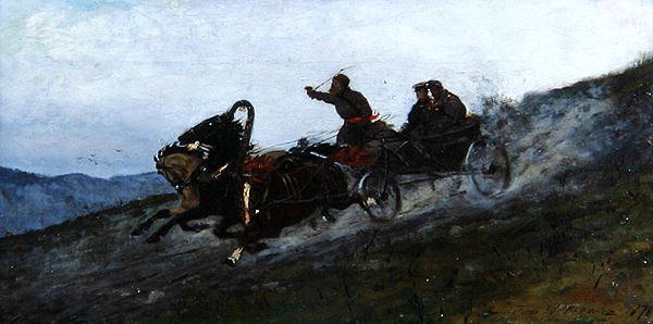 Siperian troikka, Urals tekijältä Stanislaw Ignacy Witkiewicz