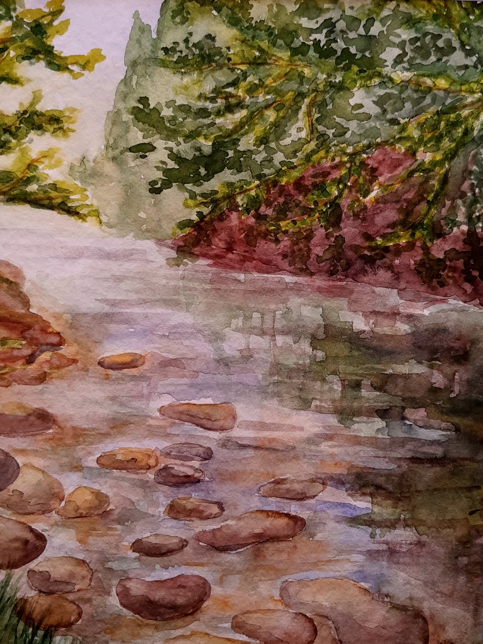 Metsässä - puro tekijältä Steegs Art Karin
