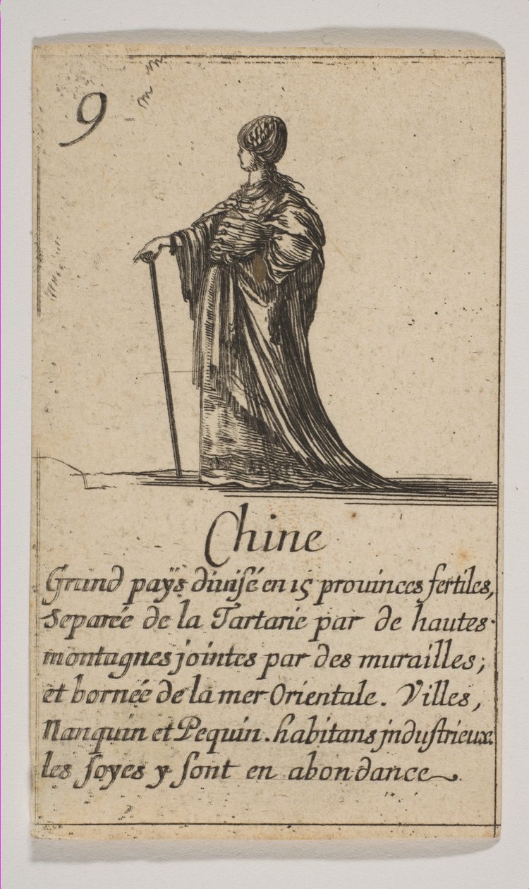 Chine, 1644. tekijältä Stefano della Bella