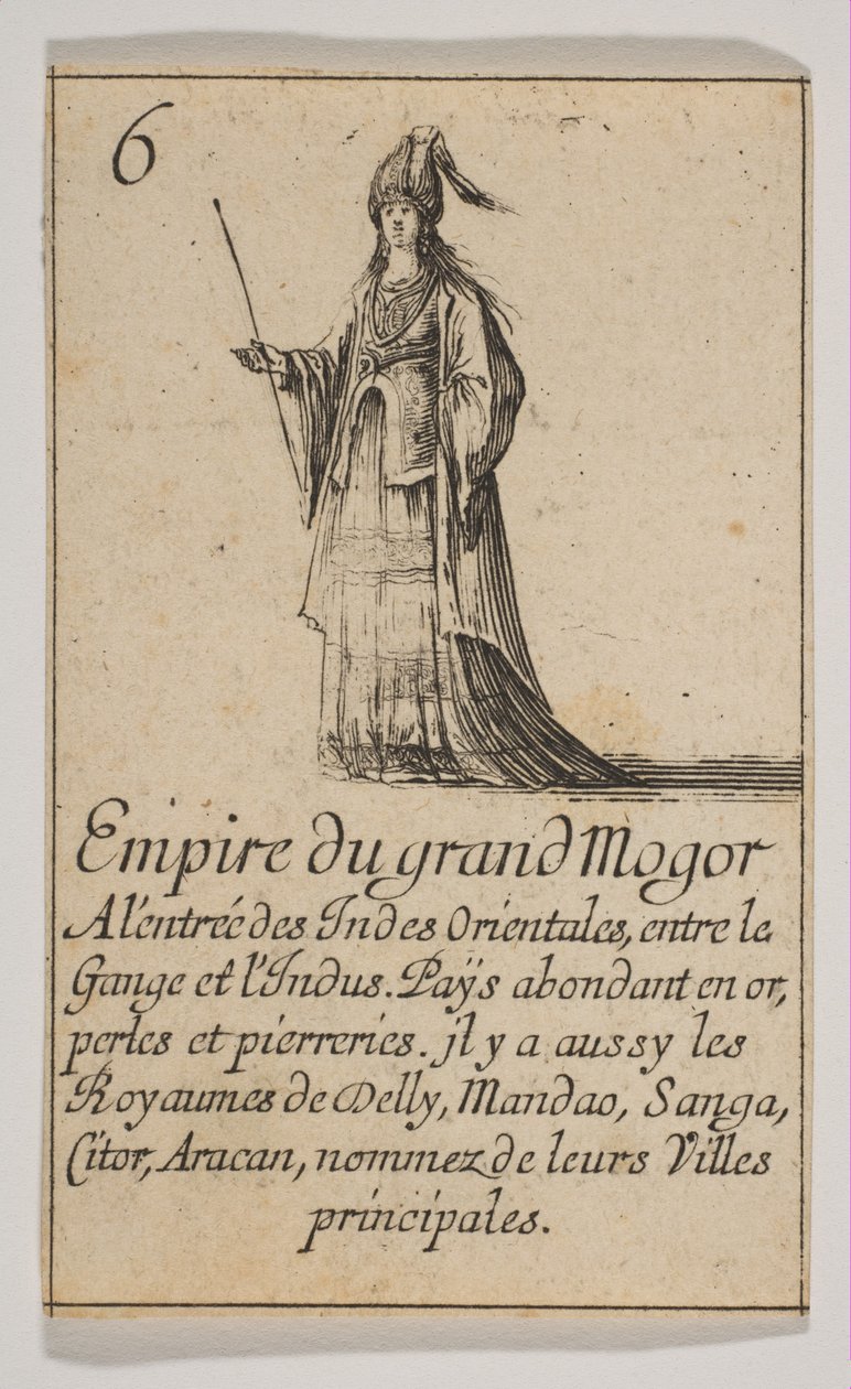 Empire du grand Mogor, 1644. tekijältä Stefano della Bella