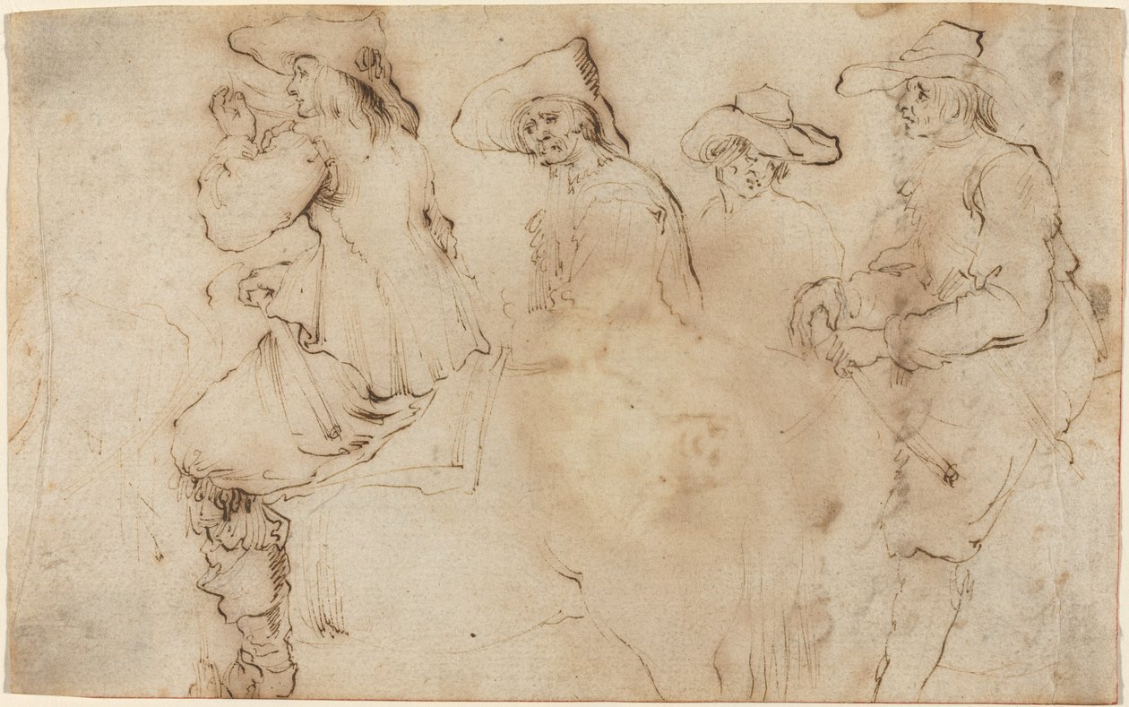 Neljä ratsumiestä, 162730. tekijältä Stefano della Bella