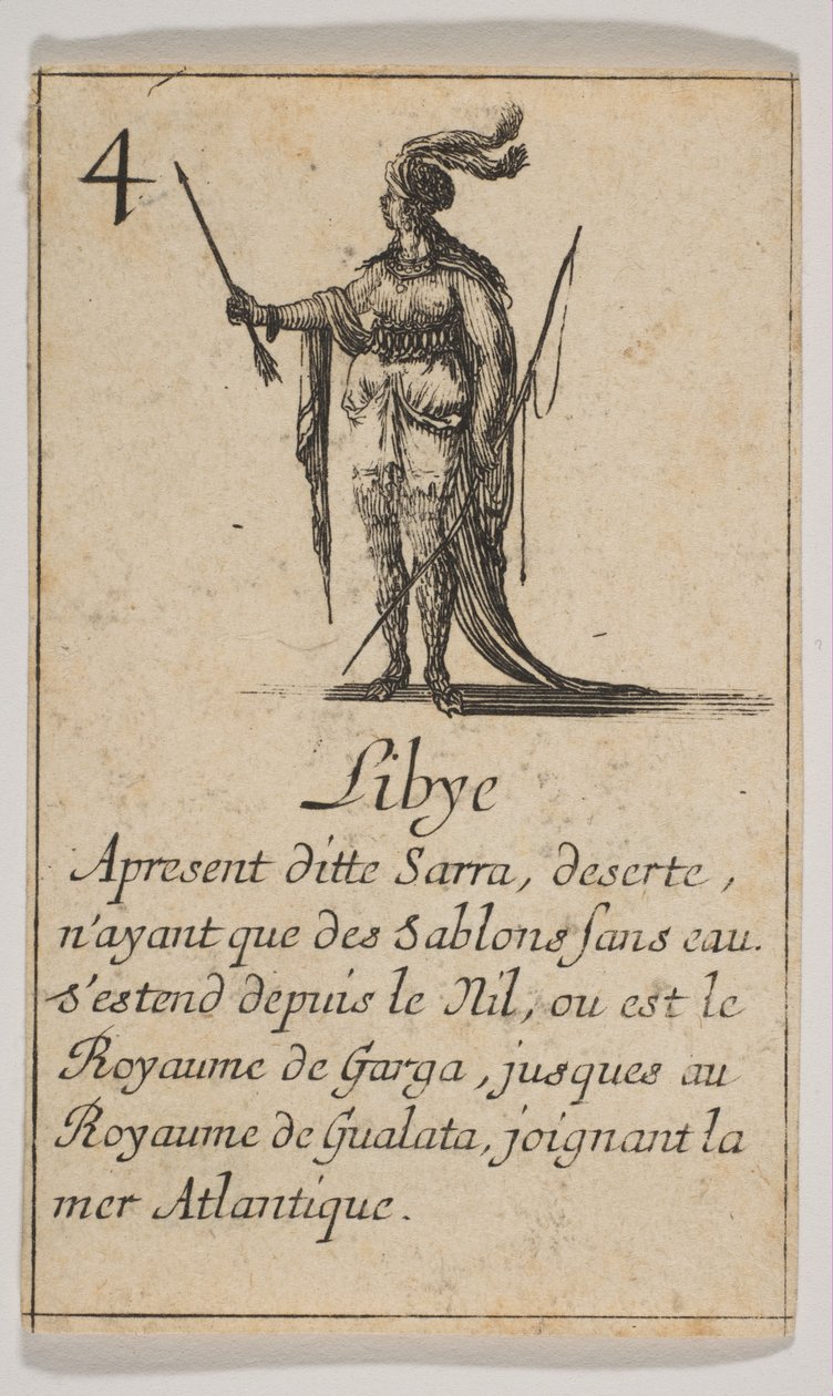 Libya, 1644. tekijältä Stefano della Bella