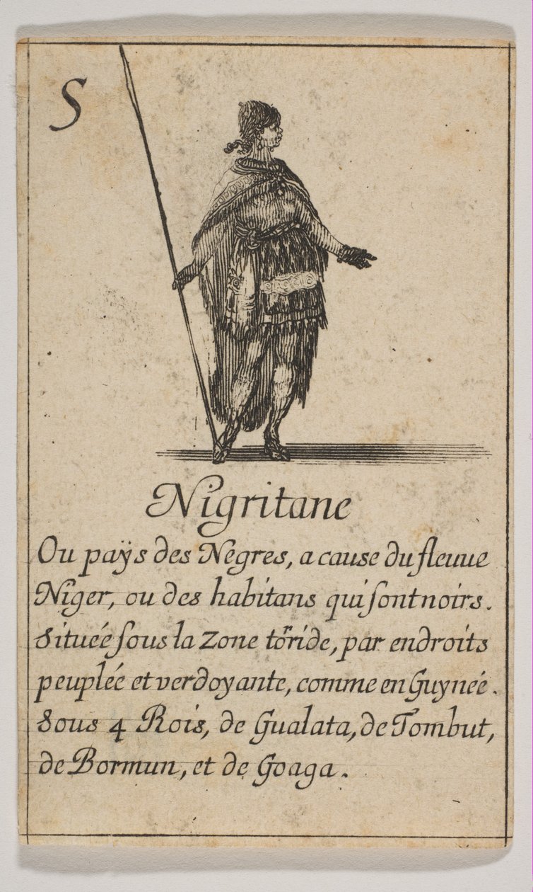 Nigritane, 1644. tekijältä Stefano della Bella