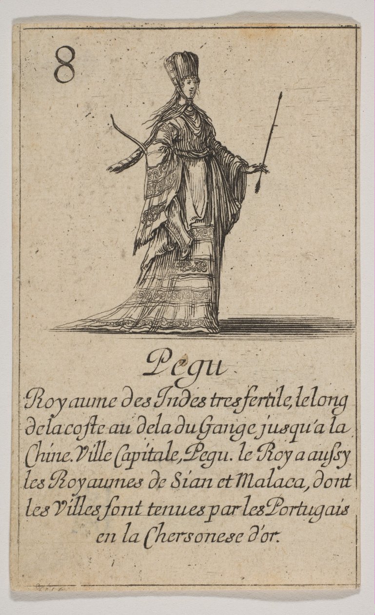 Pegu, 1644. tekijältä Stefano della Bella
