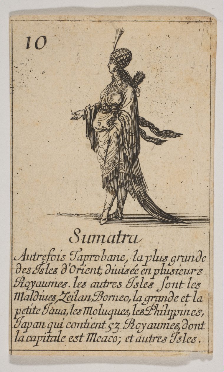 Sumatra, 1644. tekijältä Stefano della Bella