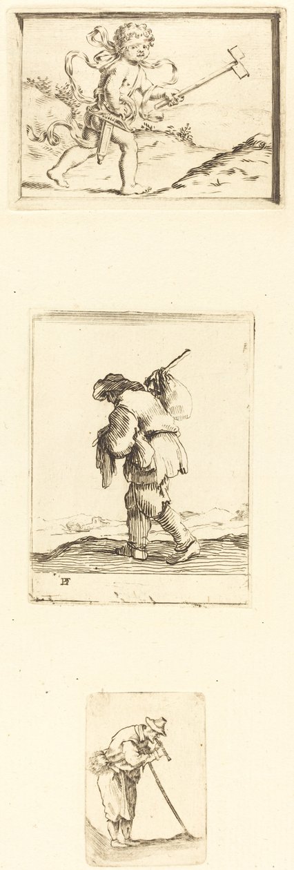 Etsausarkki tekijältä Style of Jacques Callot