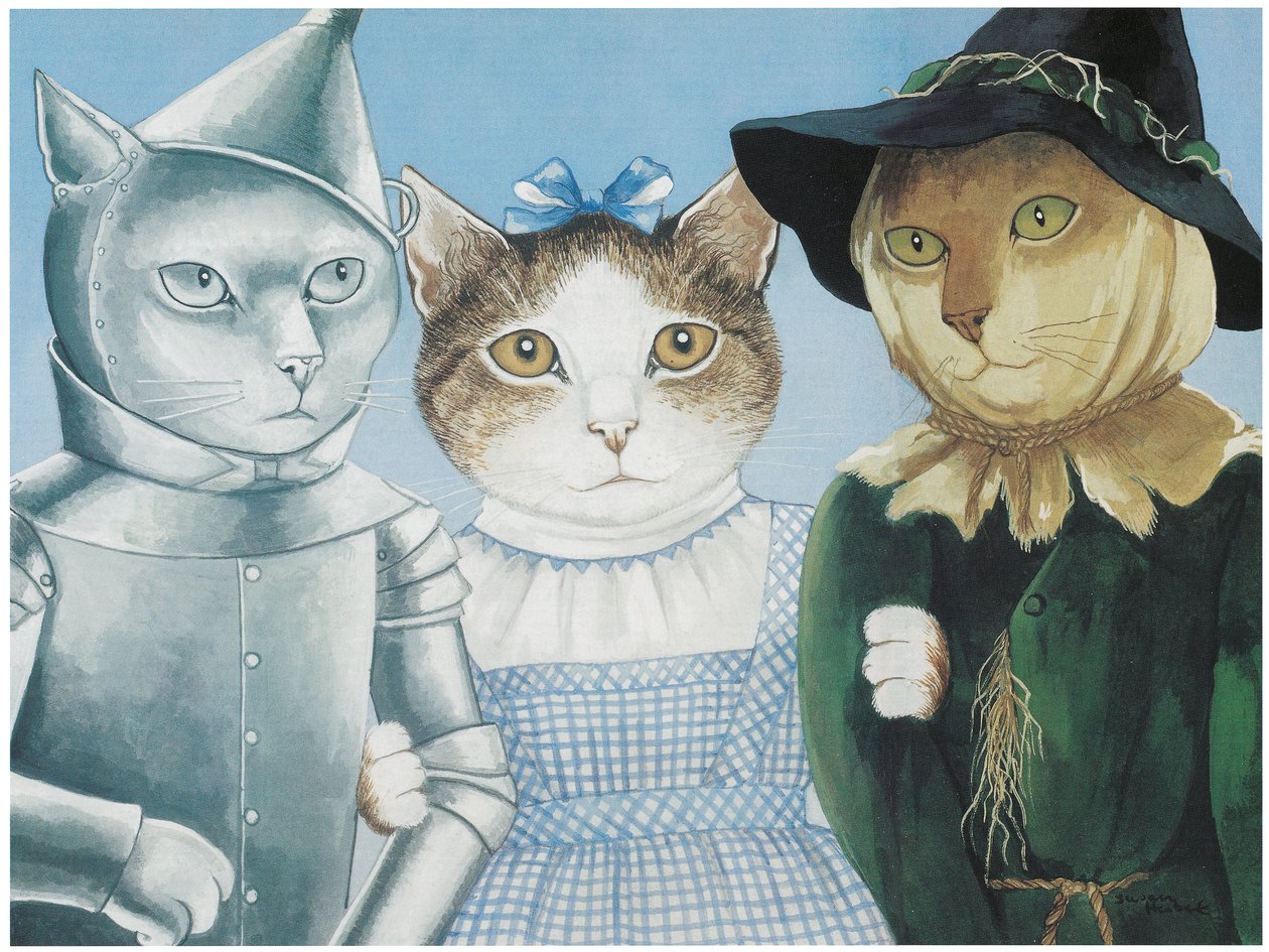 Kuvitus elokuvasta Cats (julkaisu 2006) tekijältä Susan Herbert