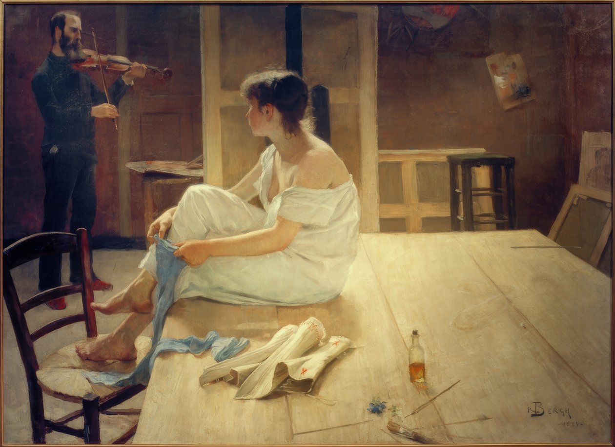 Nach dem Modellstehen tekijältä Sven Richard Bergh