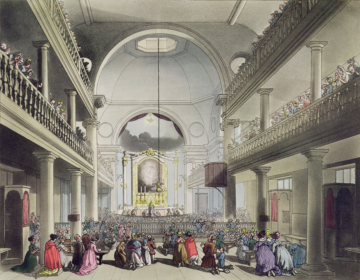 Roomalaiskatolinen kappeli, Lincolns Inn Fields, "Ackermann