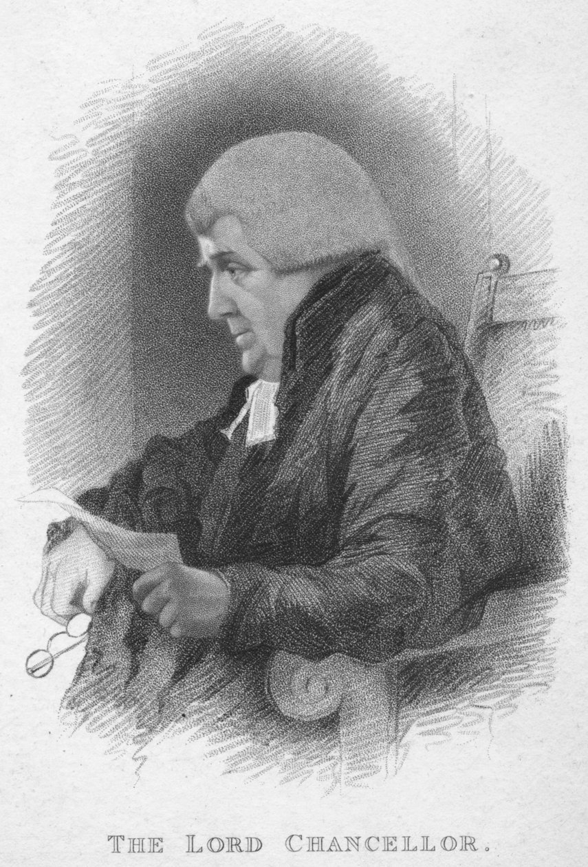 Lord Chancellor, 1820. tekijältä T. Wright