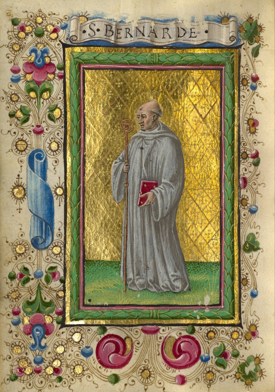 Saint Bernard tekijältä Taddeo Crivelli