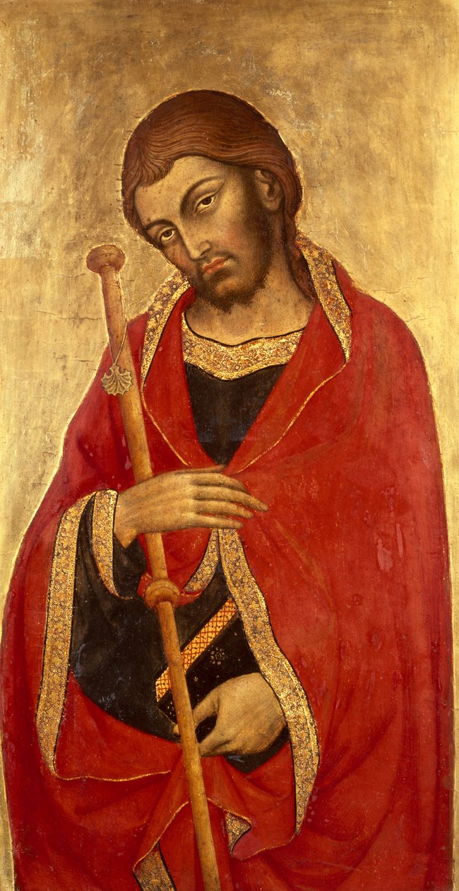 Pyhä Jaakob Suuri (tempera ja kultalehti paneelissa) tekijältä Taddeo di Bartolo