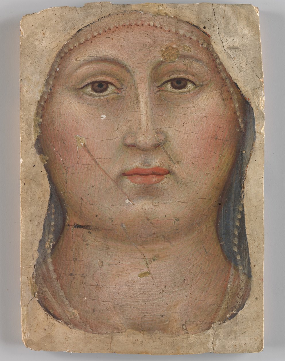 Neitsyen pää, n. 1397. tekijältä Taddeo di Bartolo