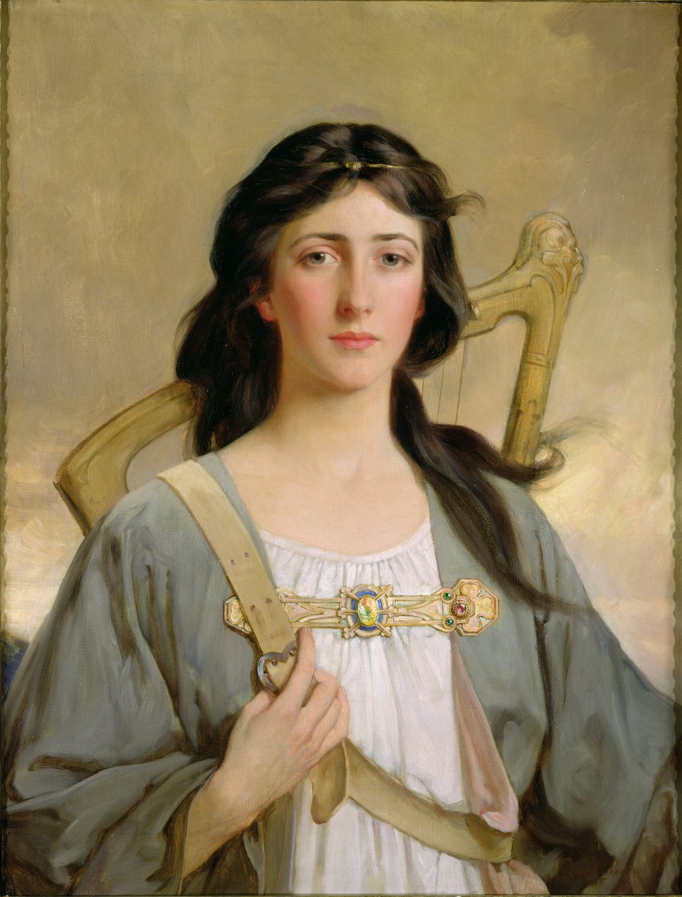 Erin, Irlannin henki, 1898 tekijältä Talbot Hughes