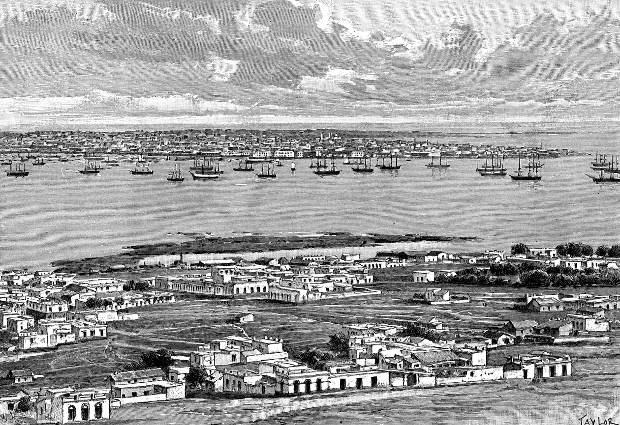 Montevideo, Uruguay, 1895. tekijältä Taylor
