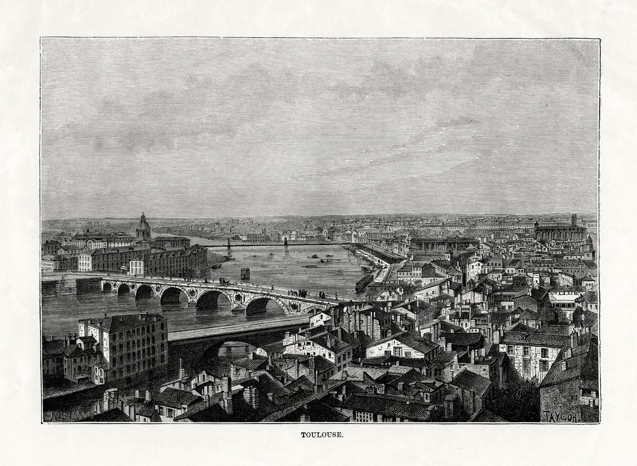 Toulouse, Ranska, 1879 tekijältä Taylor