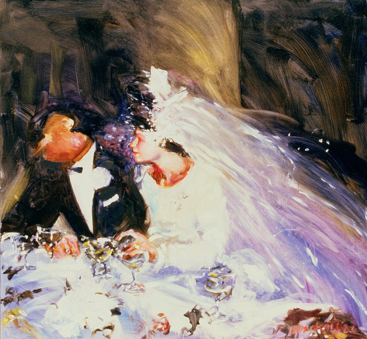 Morsian ja sulhanen, 1983 tekijältä Ted Blackall