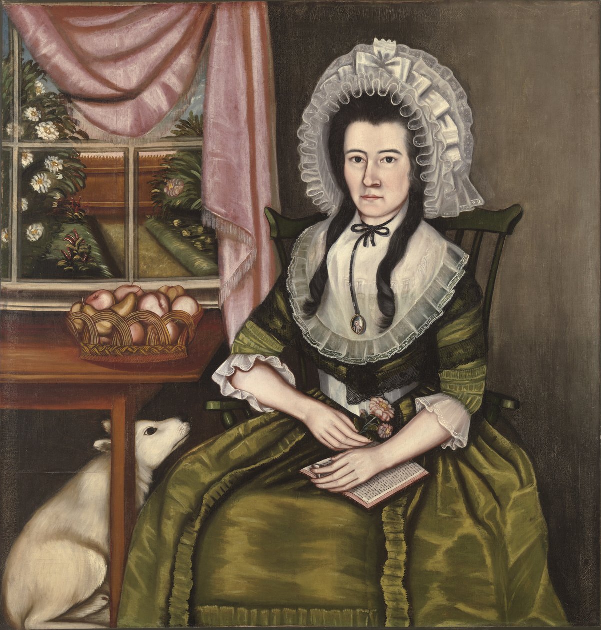 Rouva Hezekiah Beardsley, noin 1788-90. tekijältä The Beardsley Limner