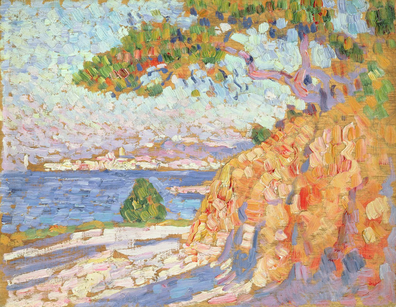 Etelän maisema, n.1910 tekijältä Théo van Rysselberghe