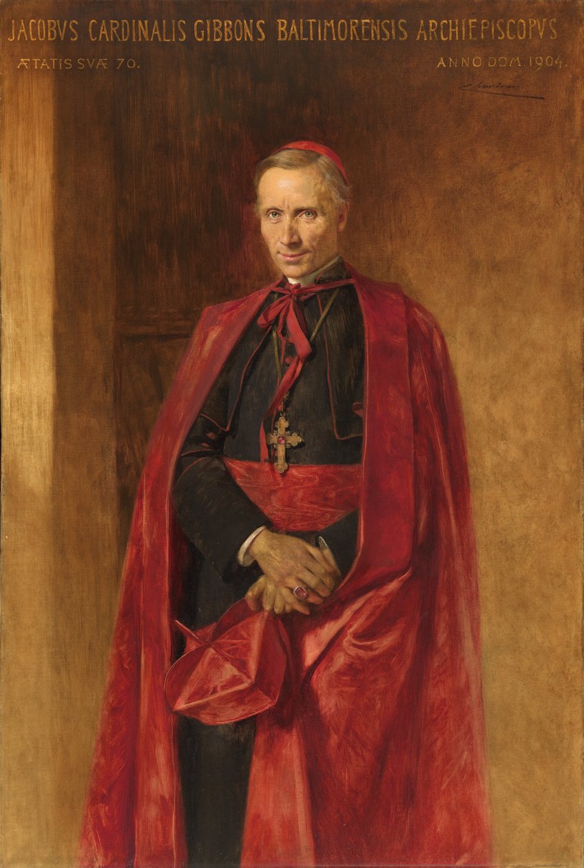 Kardinaali James Gibbons, 1904. tekijältä Theobald Chartran