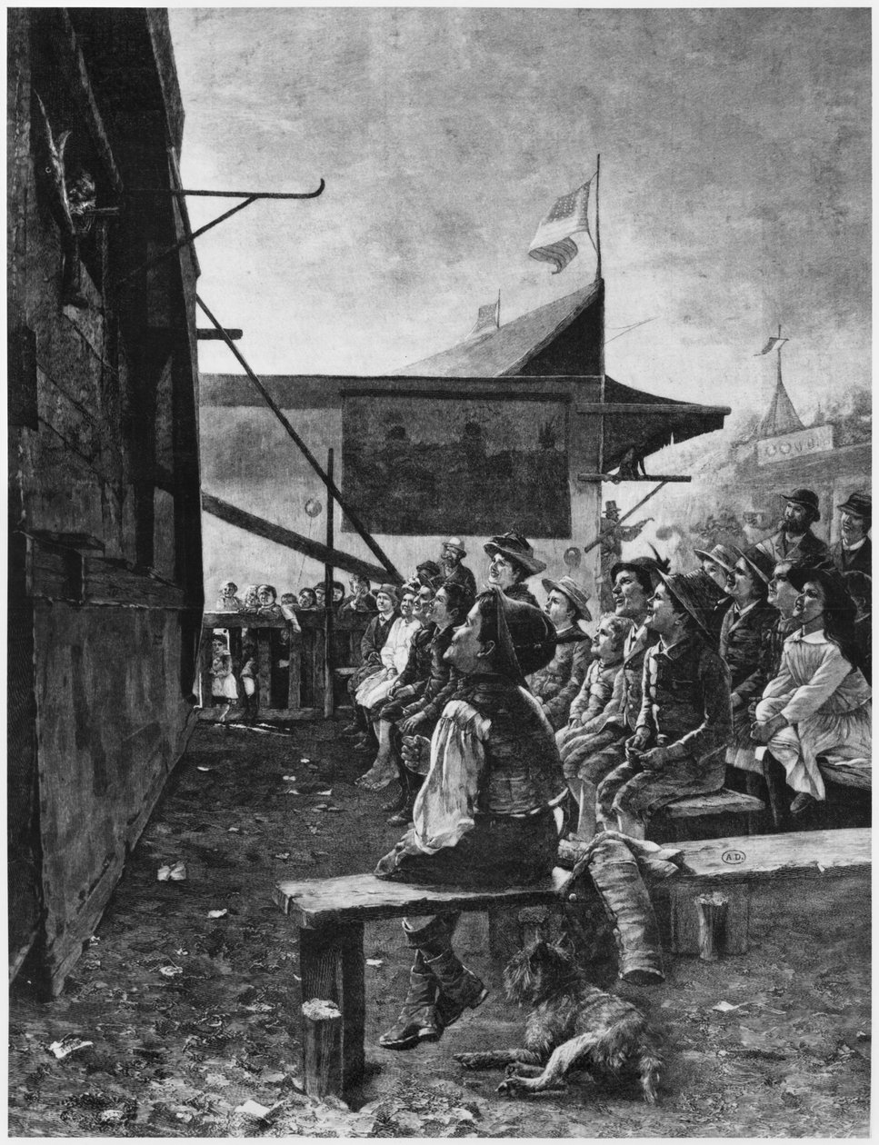 Nukketeatteri, 1894 tekijältä Theodor Kleehaas