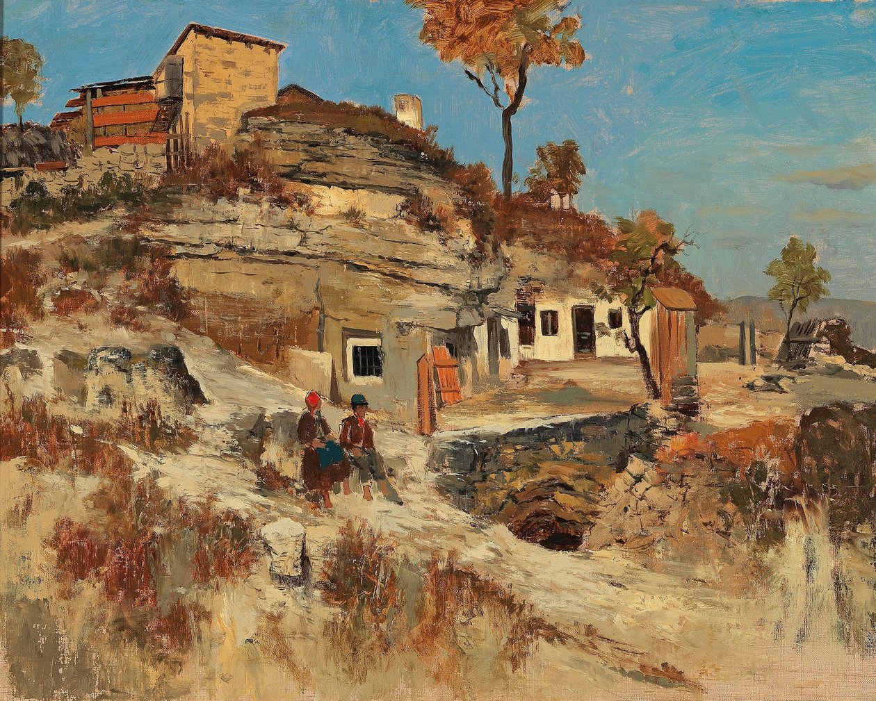 Südliche Landschaft tekijältä Theodor von Hormann