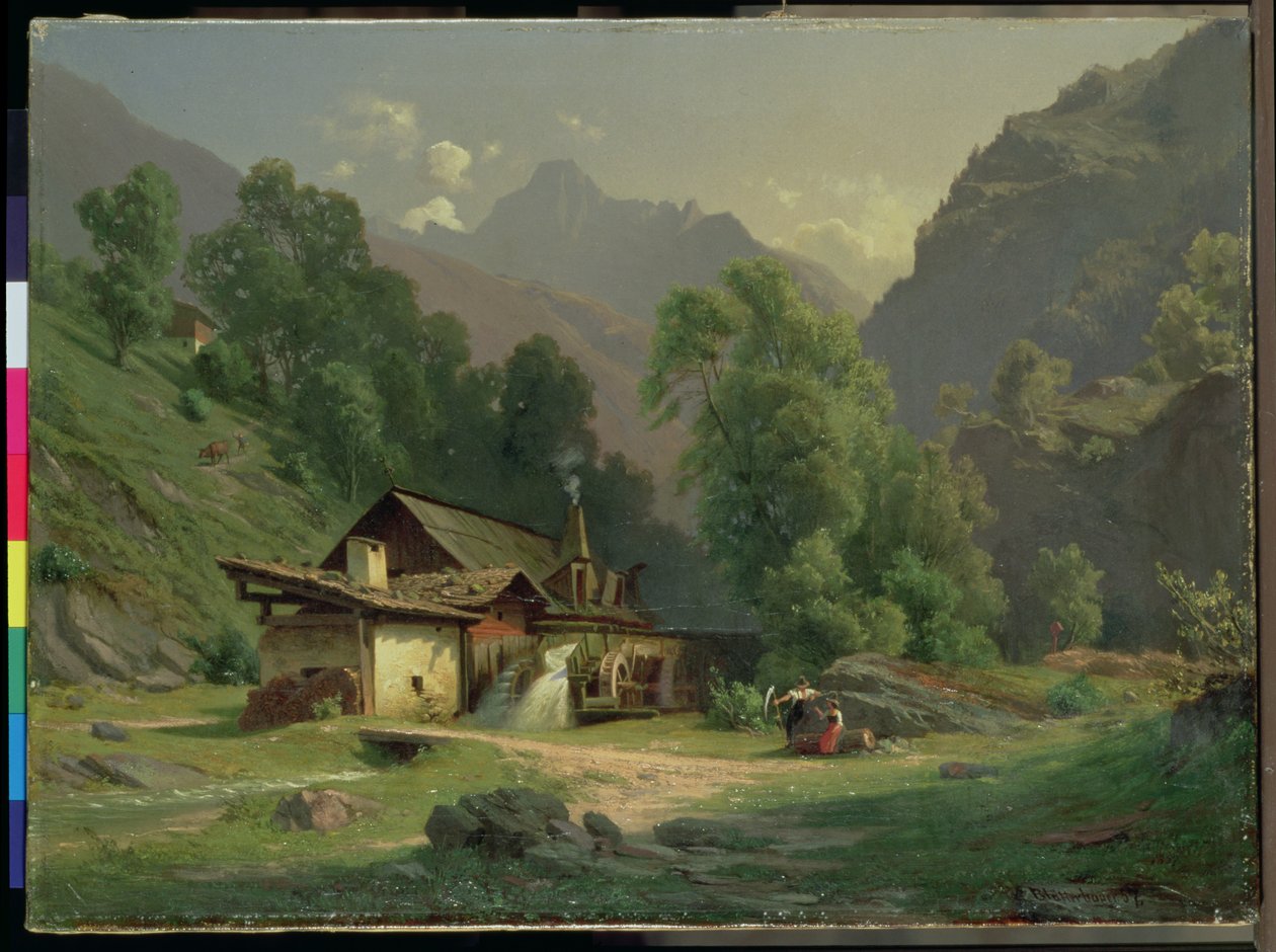 Sepän talo laaksossa, 1857 tekijältä Theodor Blatterbauer