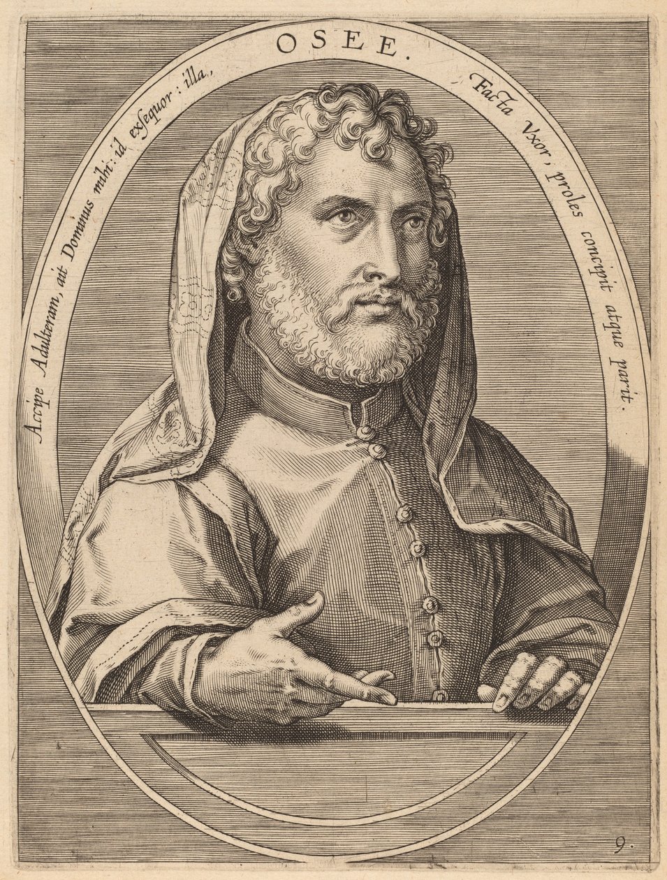 Hosiah tekijältä Theodor Galle after Jan van der Straet