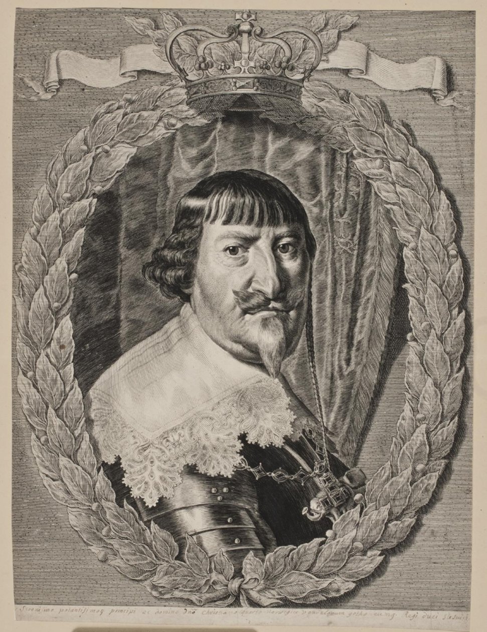 Christian IV, Tanskan kuningas tekijältä Theodor Matham