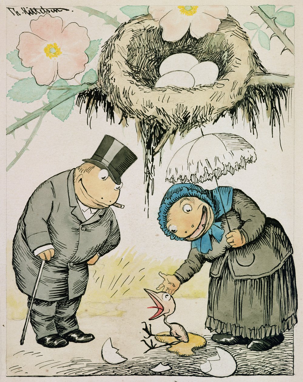 Varhainen toimitus tekijältä Theodor Kittelsen