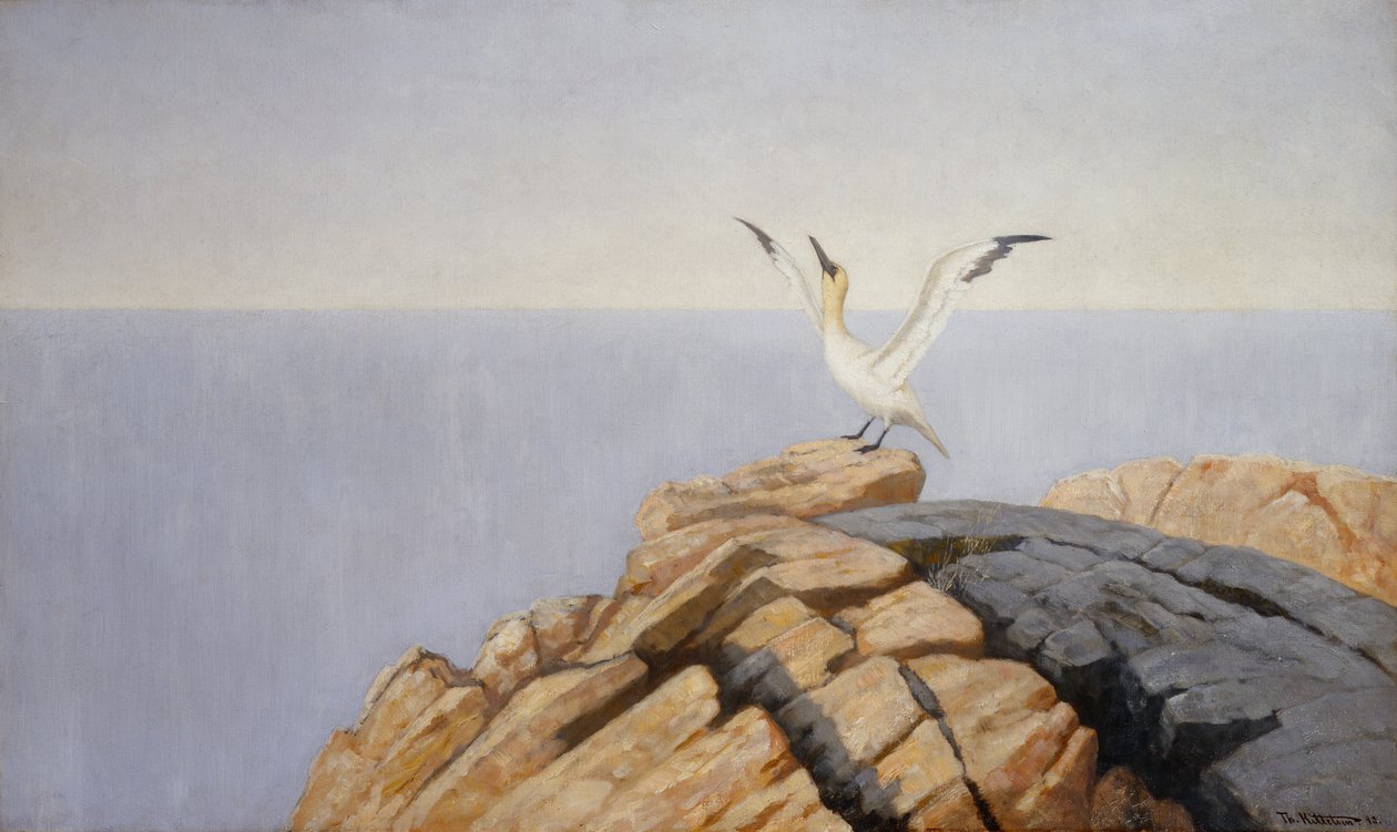 Meripohja tekijältä Theodor Kittelsen