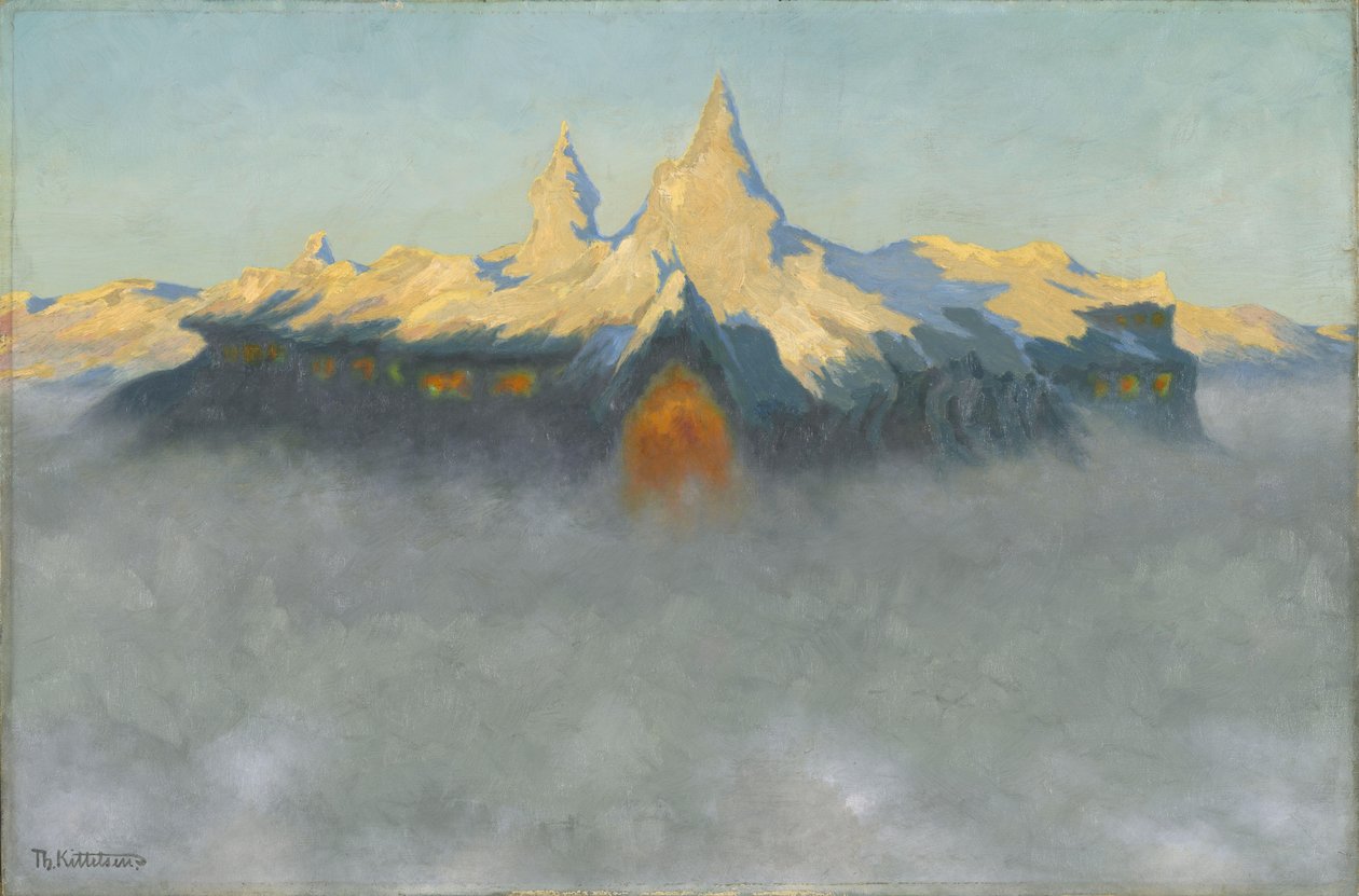 Soria Morian palatsi tekijältä Theodor Kittelsen