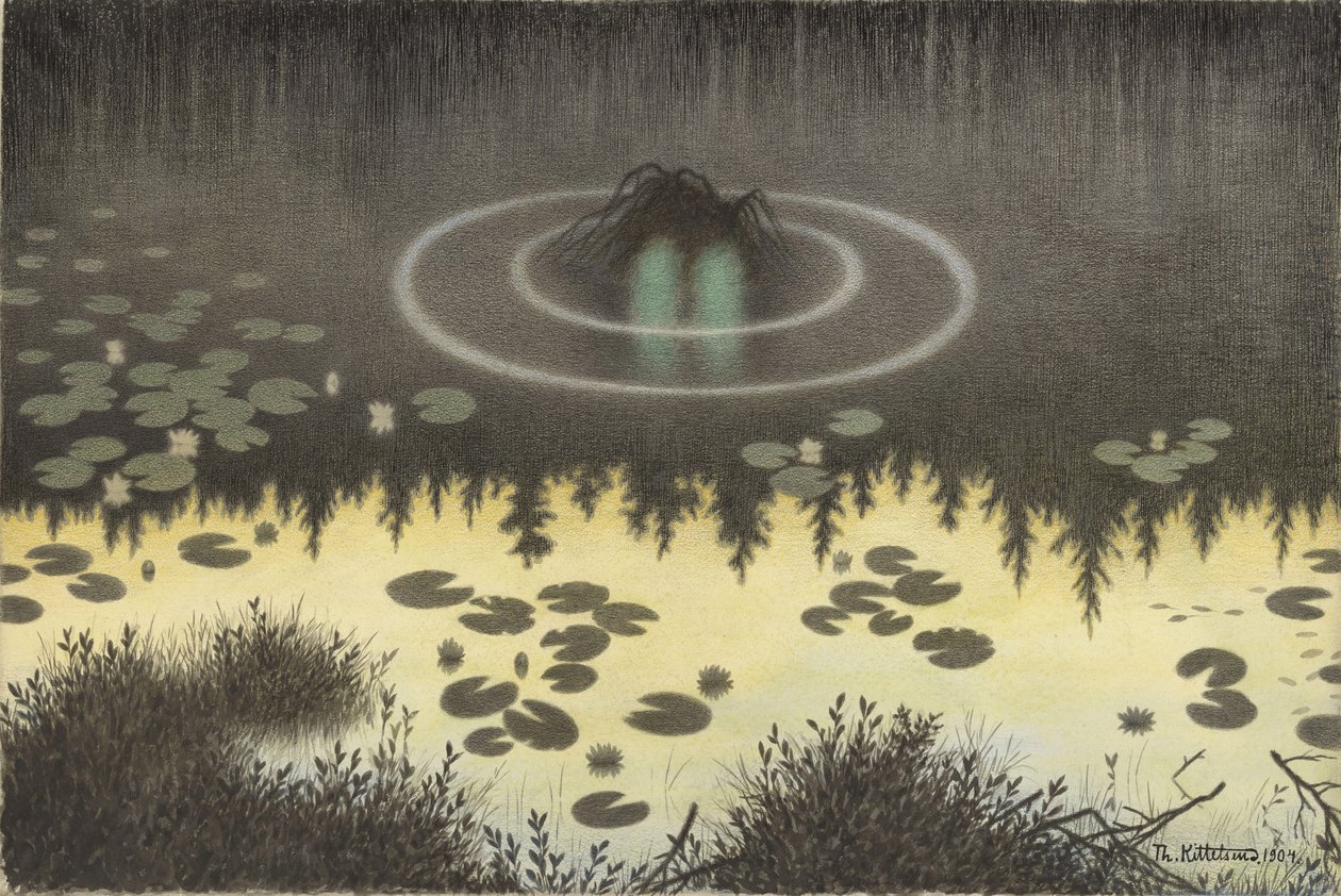 Water Sprite tekijältä Theodor Kittelsen