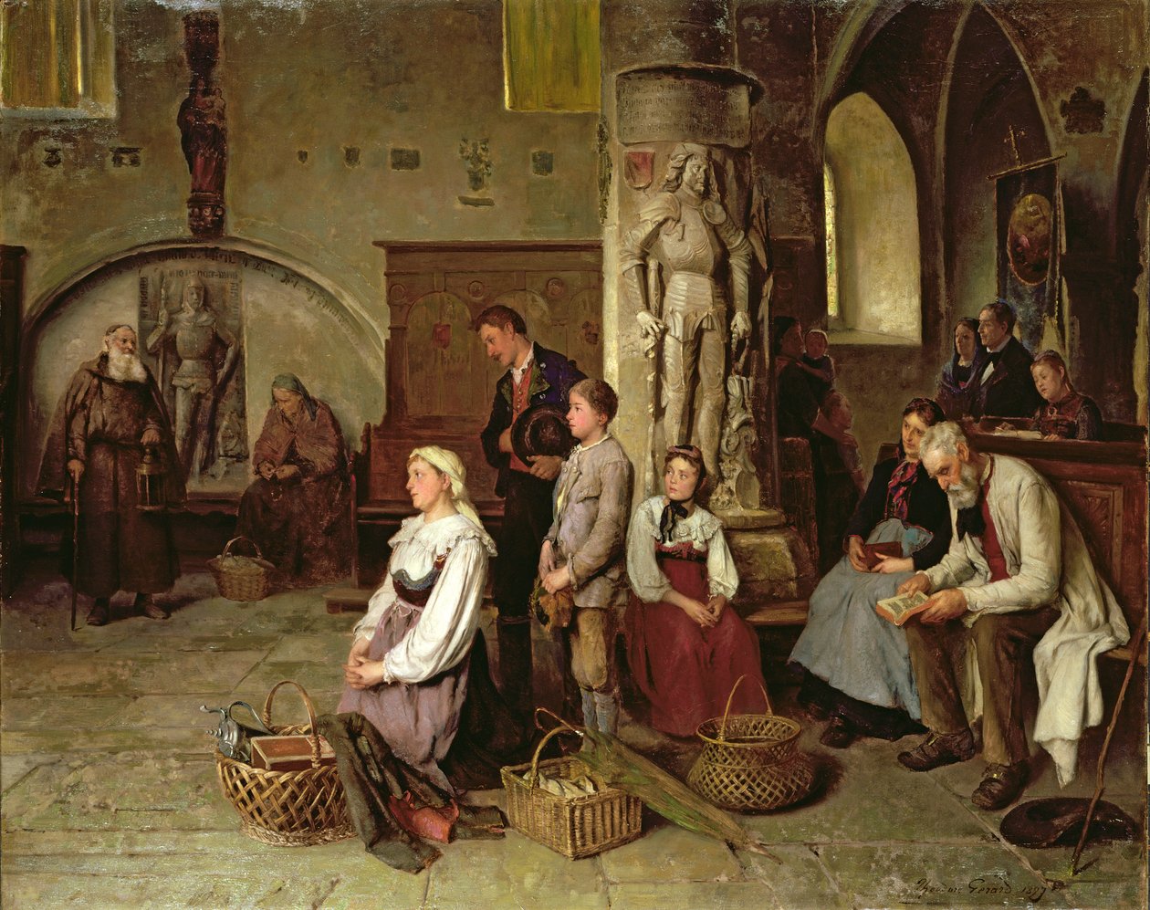 Kirkossa tekijältä Theodore Gerard