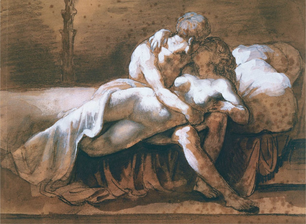 El beso tekijältä Theodore Gericault