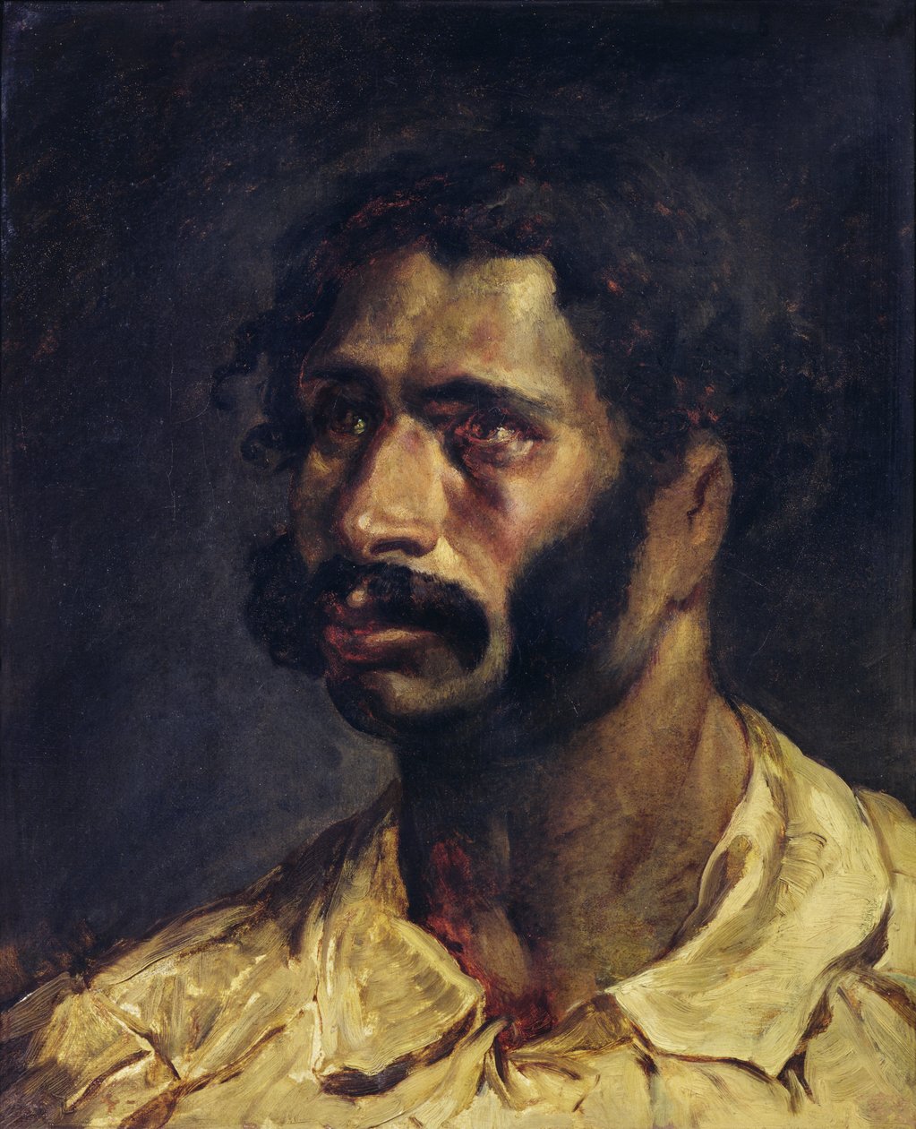 "Medusan" puusepän muotokuva, n. 1812 tekijältä Theodore Gericault
