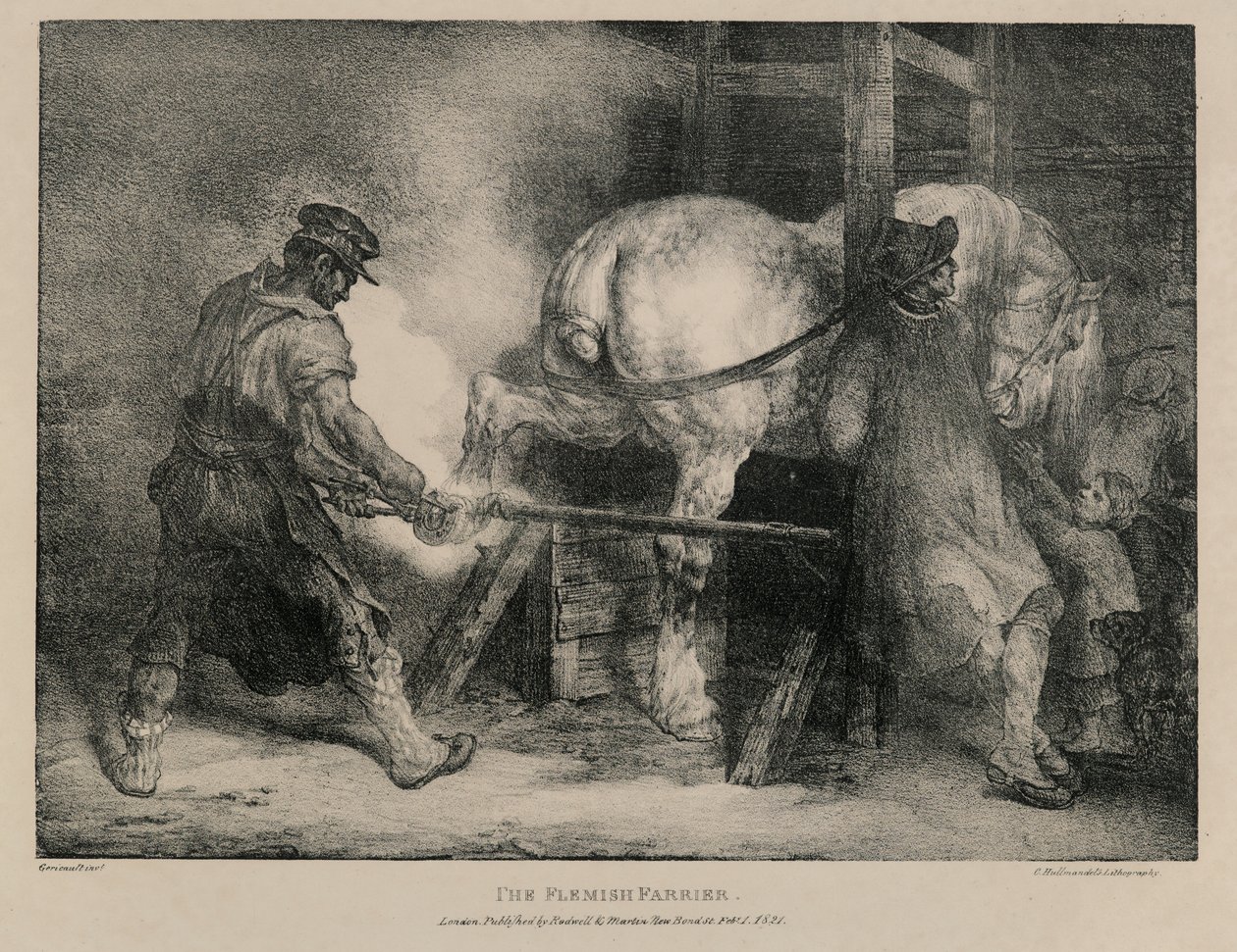 Flanderin Farrier tekijältä Theodore Gericault